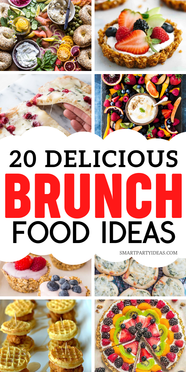 20 Delicious Brunch Party Food Ideas - Smart Party Ideas