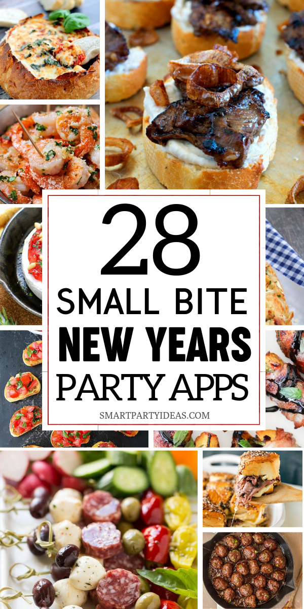 28 Easy Appetizers For A New Years Eve Party - Smart Party Ideas