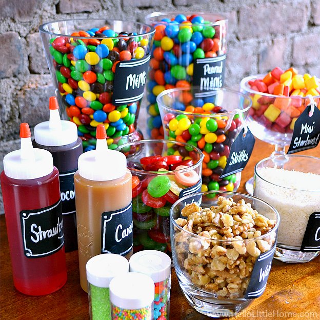 15+ Clever Candy Bar Party Ideas - Smart Party Ideas